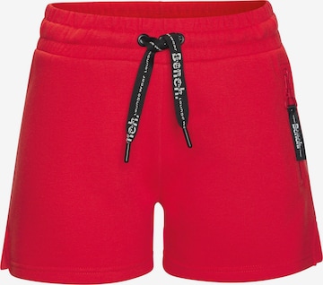 BENCH Regular Pants in Red: front