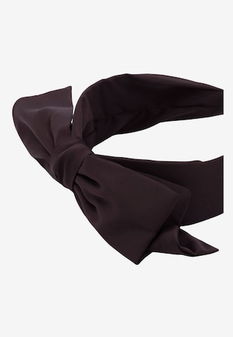 FILIPPA FIRENZE Haarreif 'Satin Bow' in Schwarz