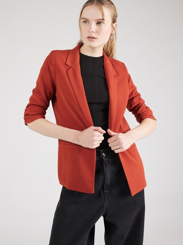 SOAKED IN LUXURY - Blazer 'Shirley' en marrón: frente