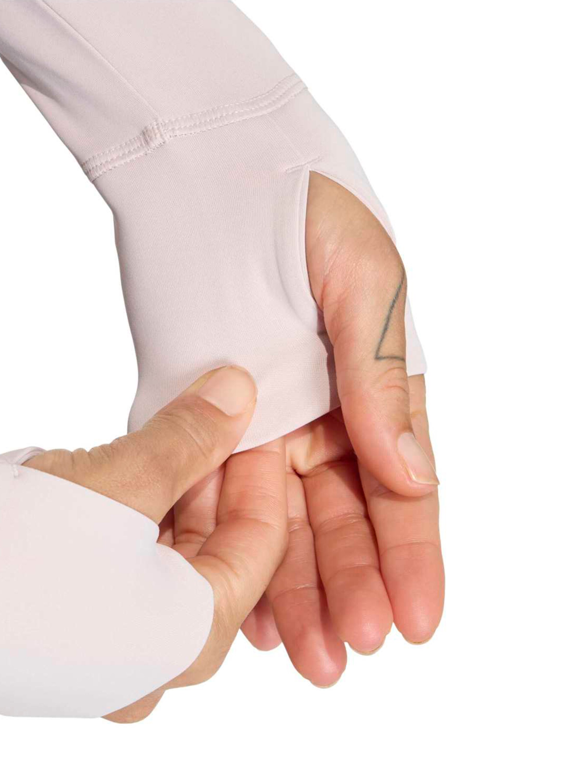 ADIDAS PERFORMANCE Sports sweat jacket 'OPT ESS' in Purple