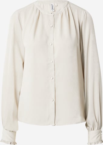 Camicia da donna 'FRI' di ONLY in beige: frontale