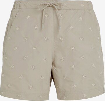 Tommy Hilfiger Underwear Zwemshorts in Beige: voorkant