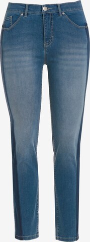 Ulla Popken Slimfit Jeans in Blau: predná strana