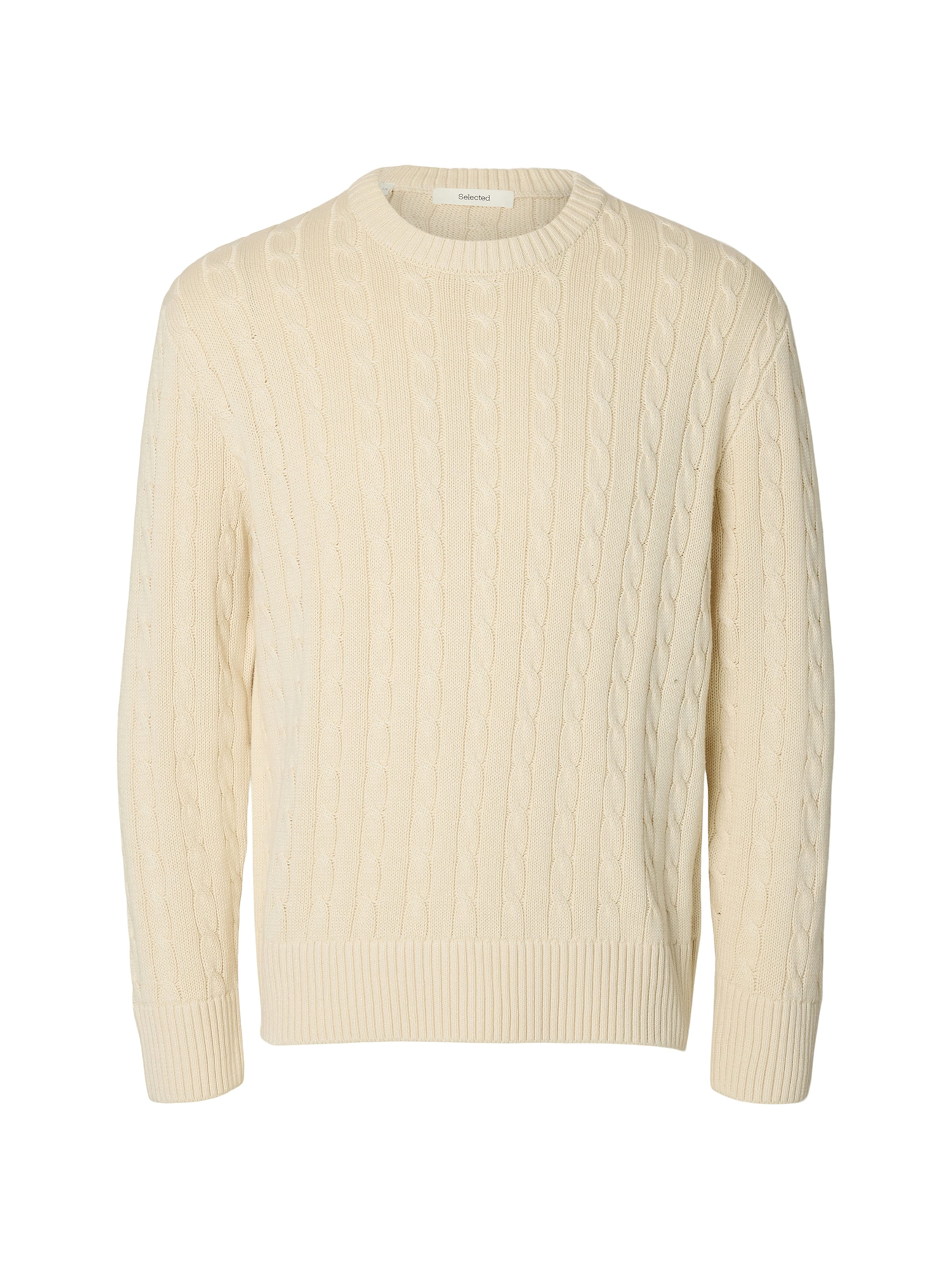 SELECTED - Jersey 'SLMBRAUN' en beige: frente