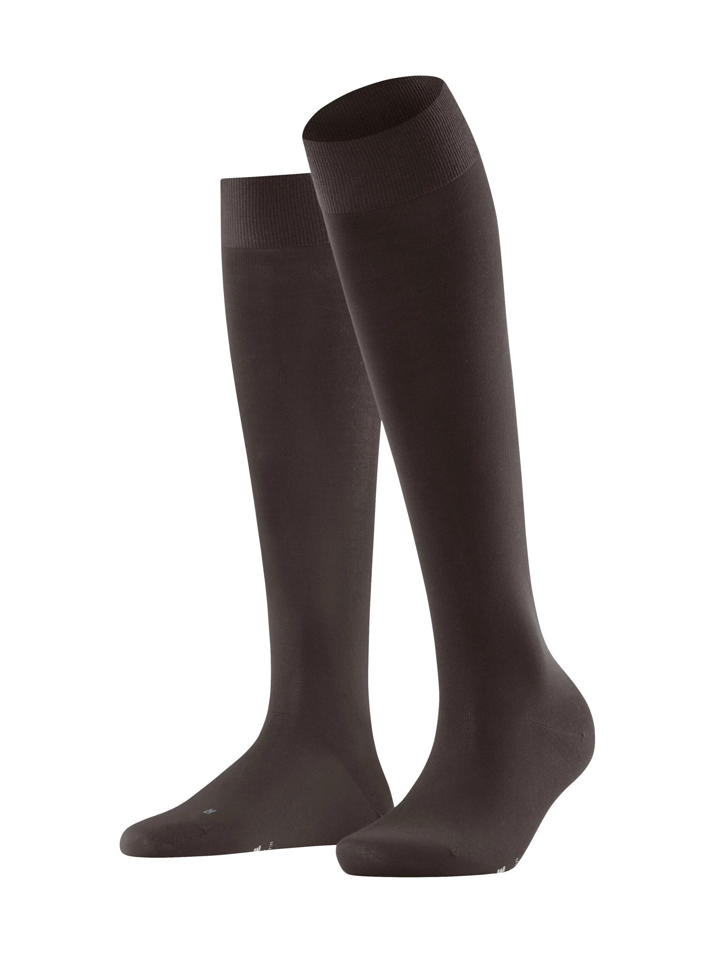 FALKE Overknee Strümpfe 'Vitalizer'‌‌‌‌‌‌‌‌ in Braun: Vorderseite