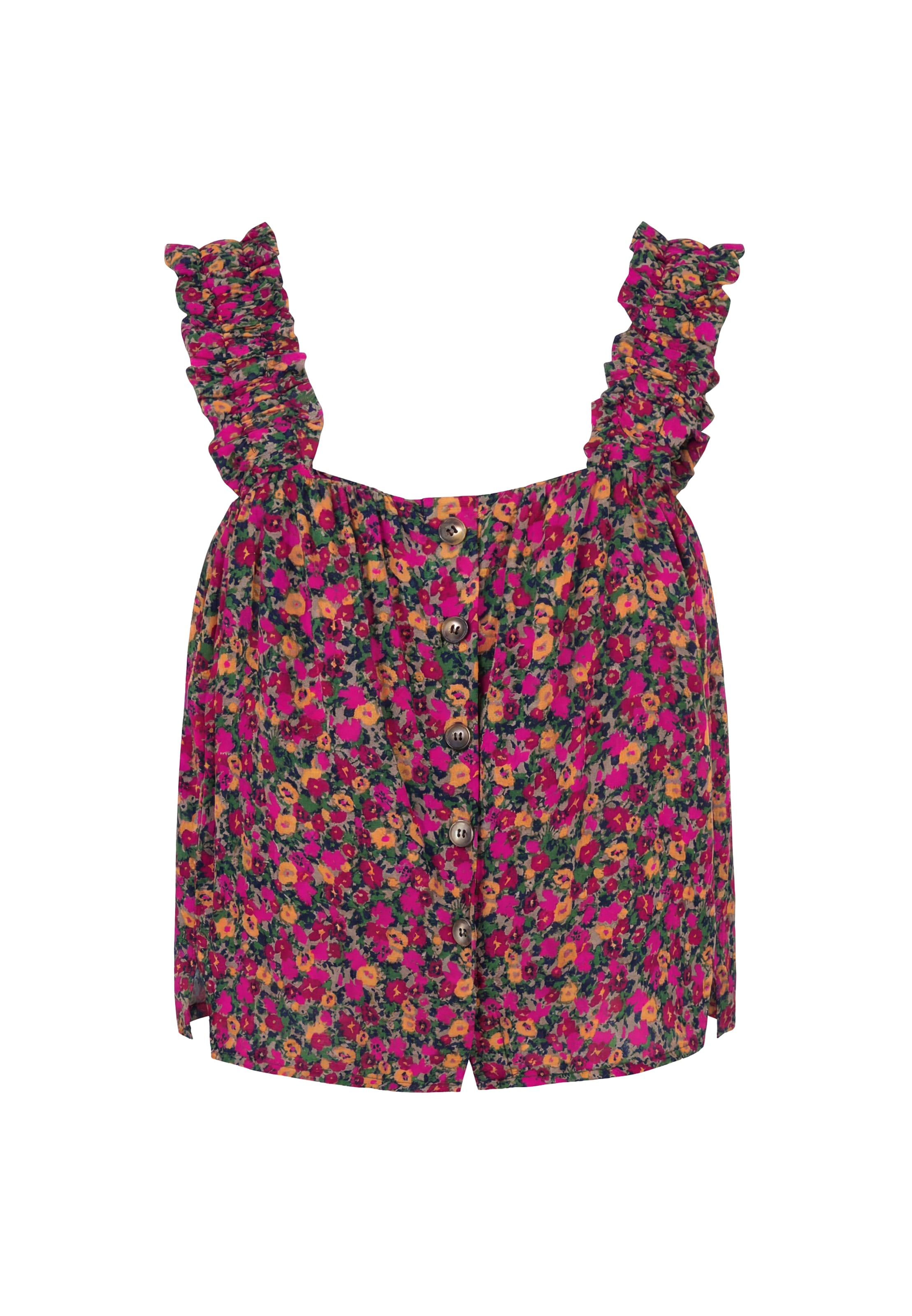 IZIA - Top en rosa: frente