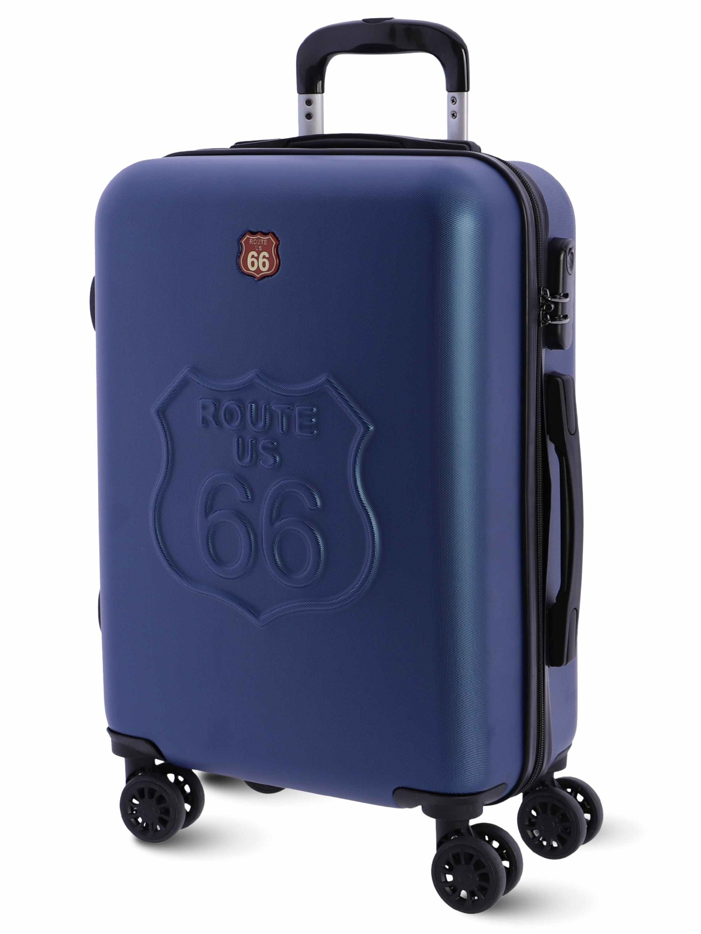 Route 66 - Carrito 'Route 66 - Maleta Cabina 55x40x20' en azul: frente