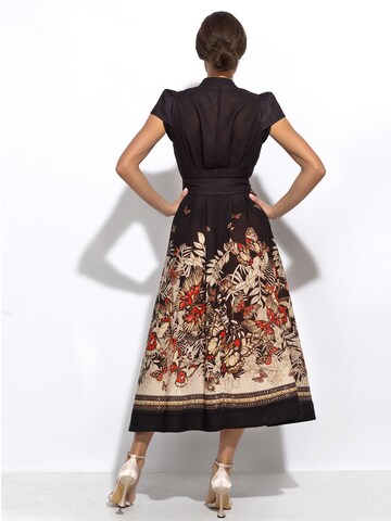 JIORO Kleid 'MIDNIGHT BUTTERFLIES'‌‌‌‌‌ in Schwarz