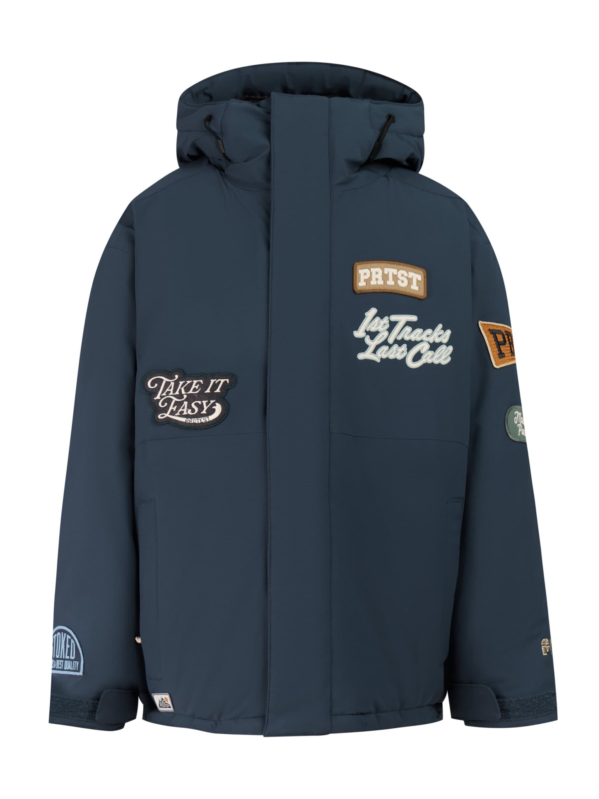 PROTEST Sportjacke 'PRTRocket JR' in Blau: Vorderseite