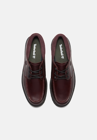 TIMBERLAND Обувки с връзки 'BRITTON DRIVE' в червено