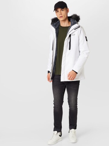 HOLLISTER Téli parka - fehér