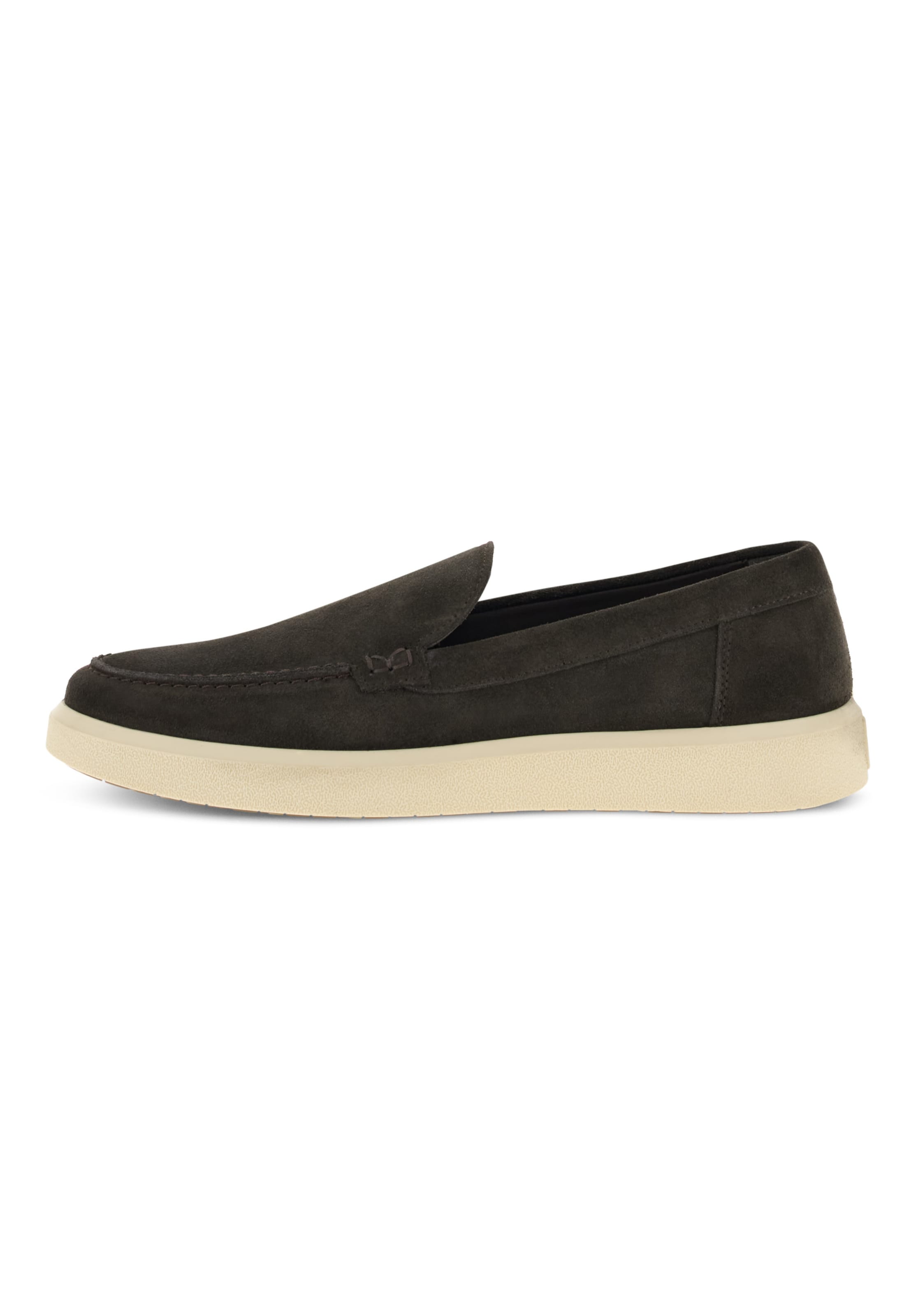 Boggi Milano Slip-ons in Bruin: voorkant