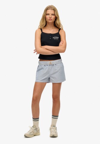 Regular Pantalon Superdry en blanc