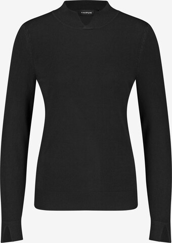 Pull-over TAIFUN en noir : devant