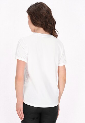 T-shirt faina en blanc