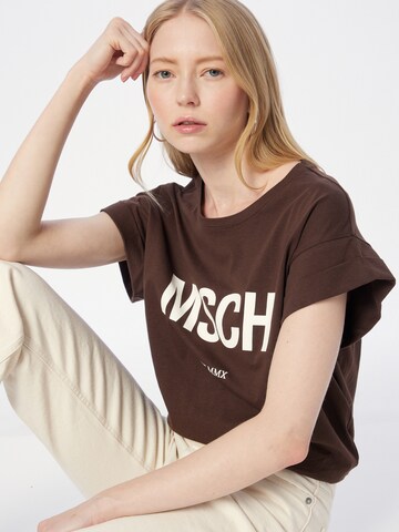 MSCH COPENHAGEN T-Shirt 'Alva' in Braun