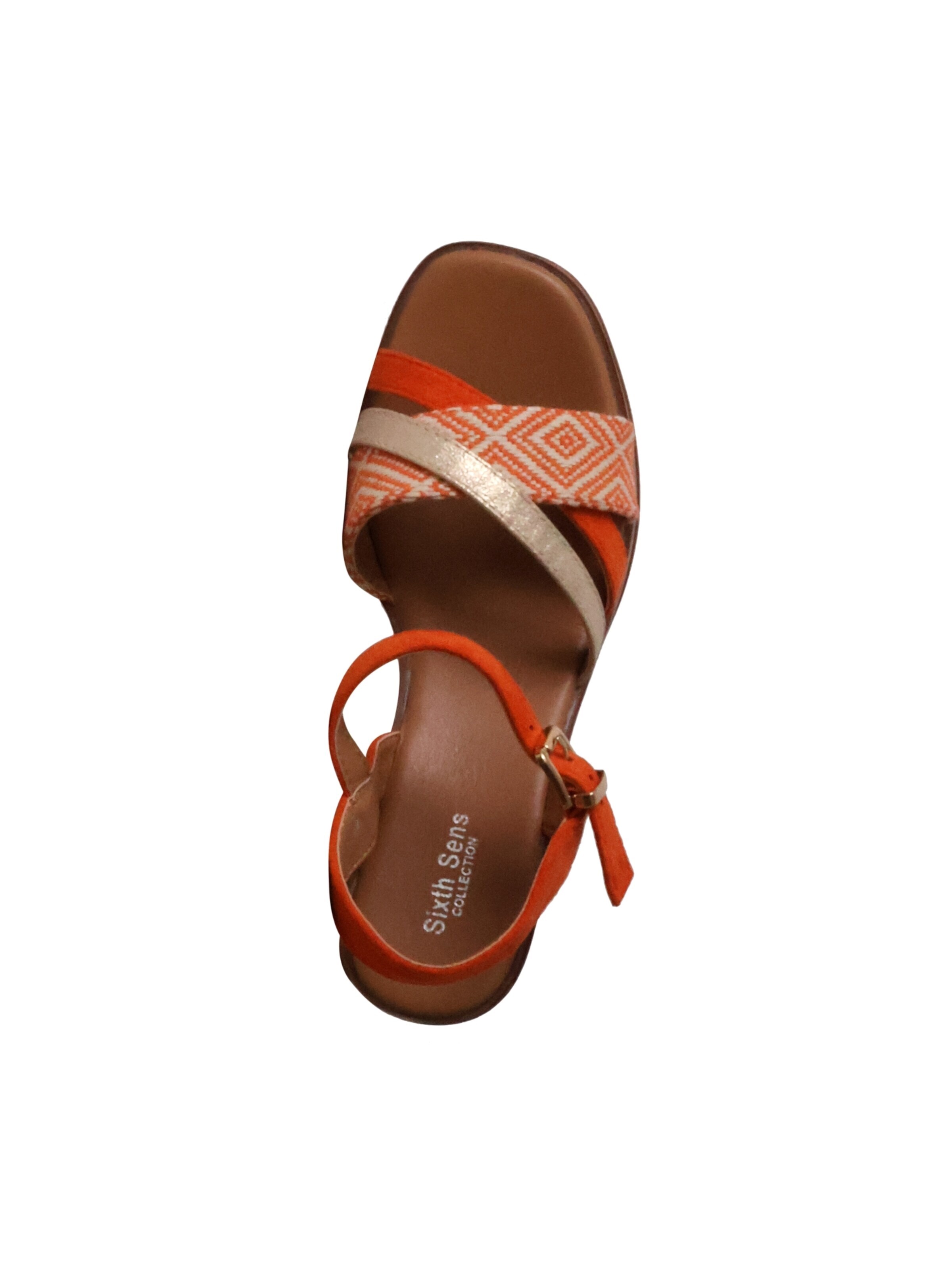Sixth Sense - Sandalias 'Sandalen mit Absatz' en naranja