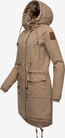 NAVAHOO Winterparka 'Rosinchen' in Braun