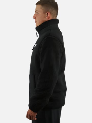 HEFTYKA Fleece Jacket 'SHERPA' in Black