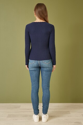 Yumi Strickjacke in Blau