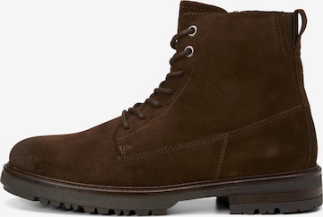 Marc O'Polo Lace-up boots in Brown: front
