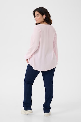 Camicia da donna 'KC Mahlena' di KAFFE CURVE in rosa