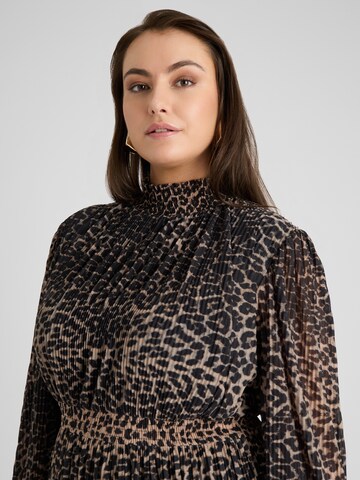 Robe 'Julia' Guido Maria Kretschmer Curvy en beige
