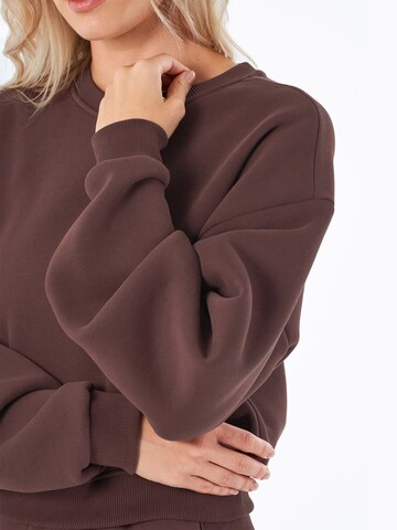 Organication Sweatshirt in Braun