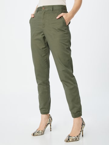 Effilé Pantalon GAP en vert : devant