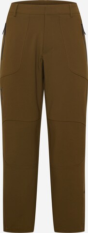 PUMA Regular Sports trousers in Green: front