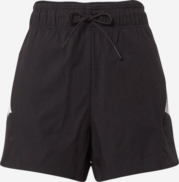 ADIDAS SPORTSWEAR Loosefit Shorts in Schwarz: predná strana