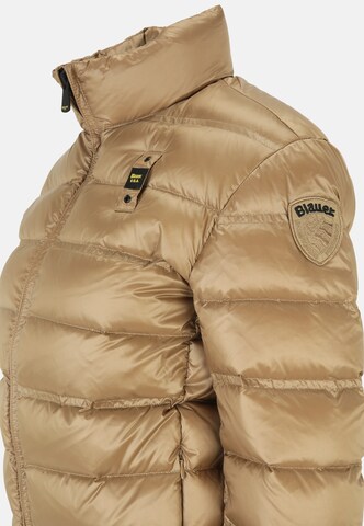 Blauer.USA Winter Jacket 'Giubbini Corti Imbottito Piuma' in Gold
