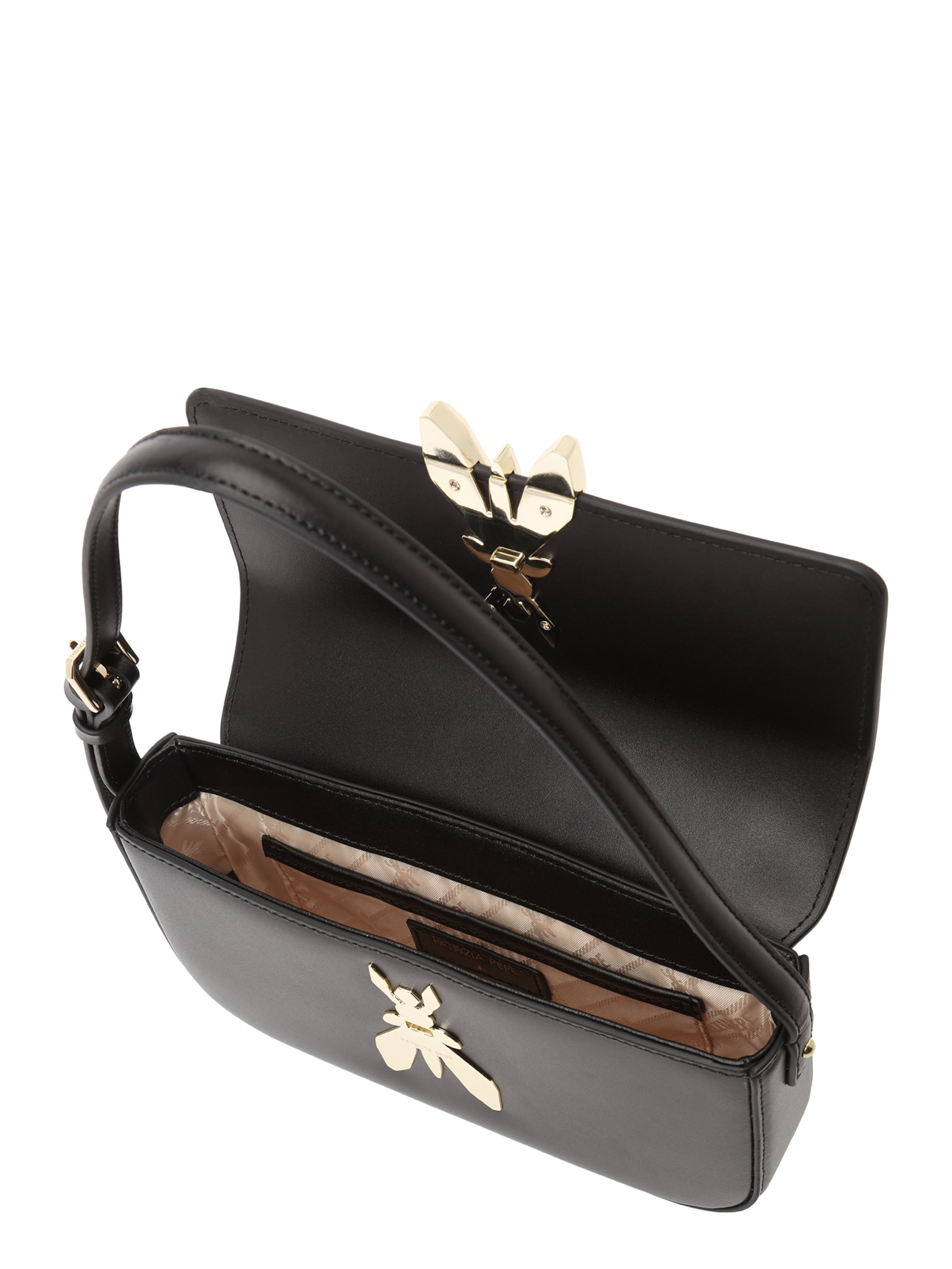 PATRIZIA PEPE Shoulder Bag in Black