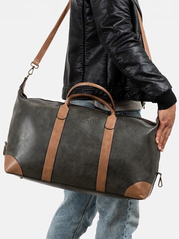 Herling Travel Bag 'Frost' in Grey