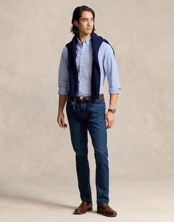 Coupe regular Chemise Polo Ralph Lauren en bleu