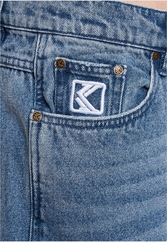 Karl Kani Wide Leg Jeans in Blau