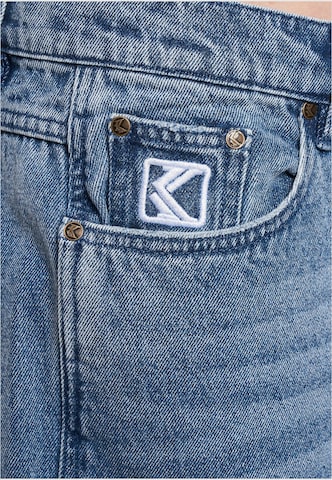 Wide leg Jeans de la Karl Kani pe albastru