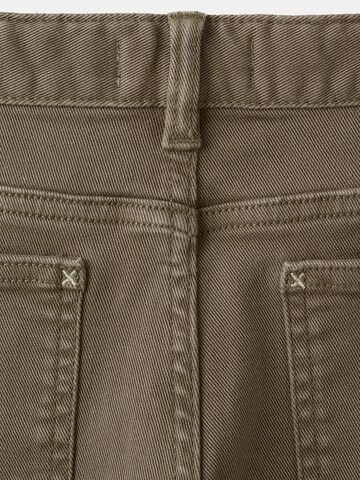 MANGO KIDS Štandardný strih Nohavice 'CHILE' - Hnedá