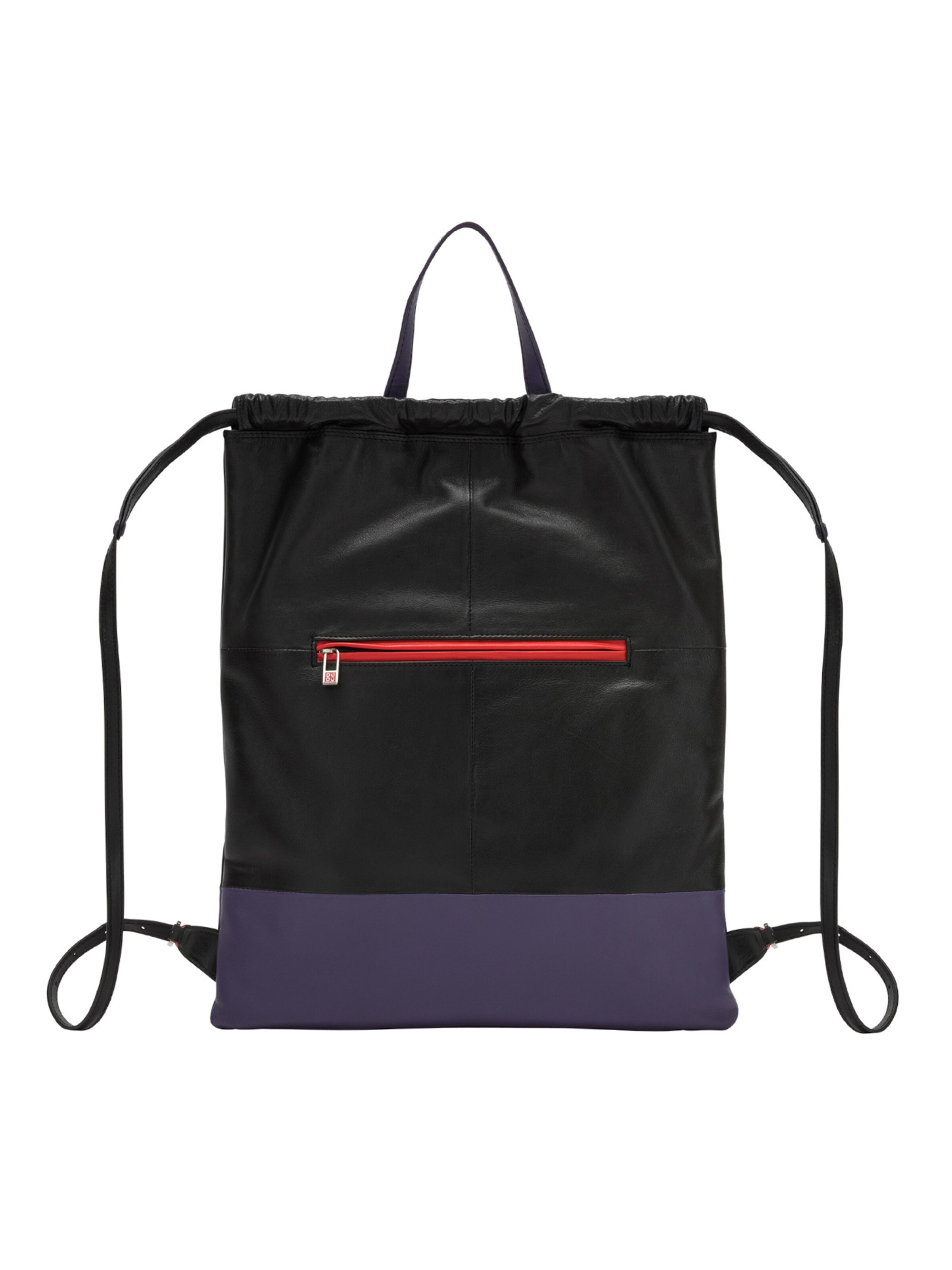 Zaino di DuDu in nero: frontale