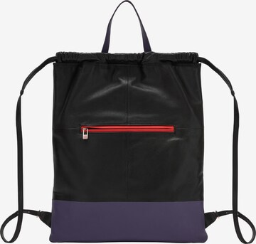 DuDu Backpack in Black: front