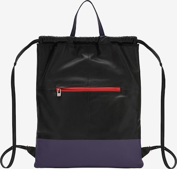 DuDu Backpack in Black: front