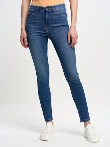 BIG STAR Skinny Jeans 'Clara' in Blau: predná strana