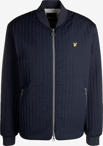 Lyle & Scott Tussenjas in Blauw: voorkant