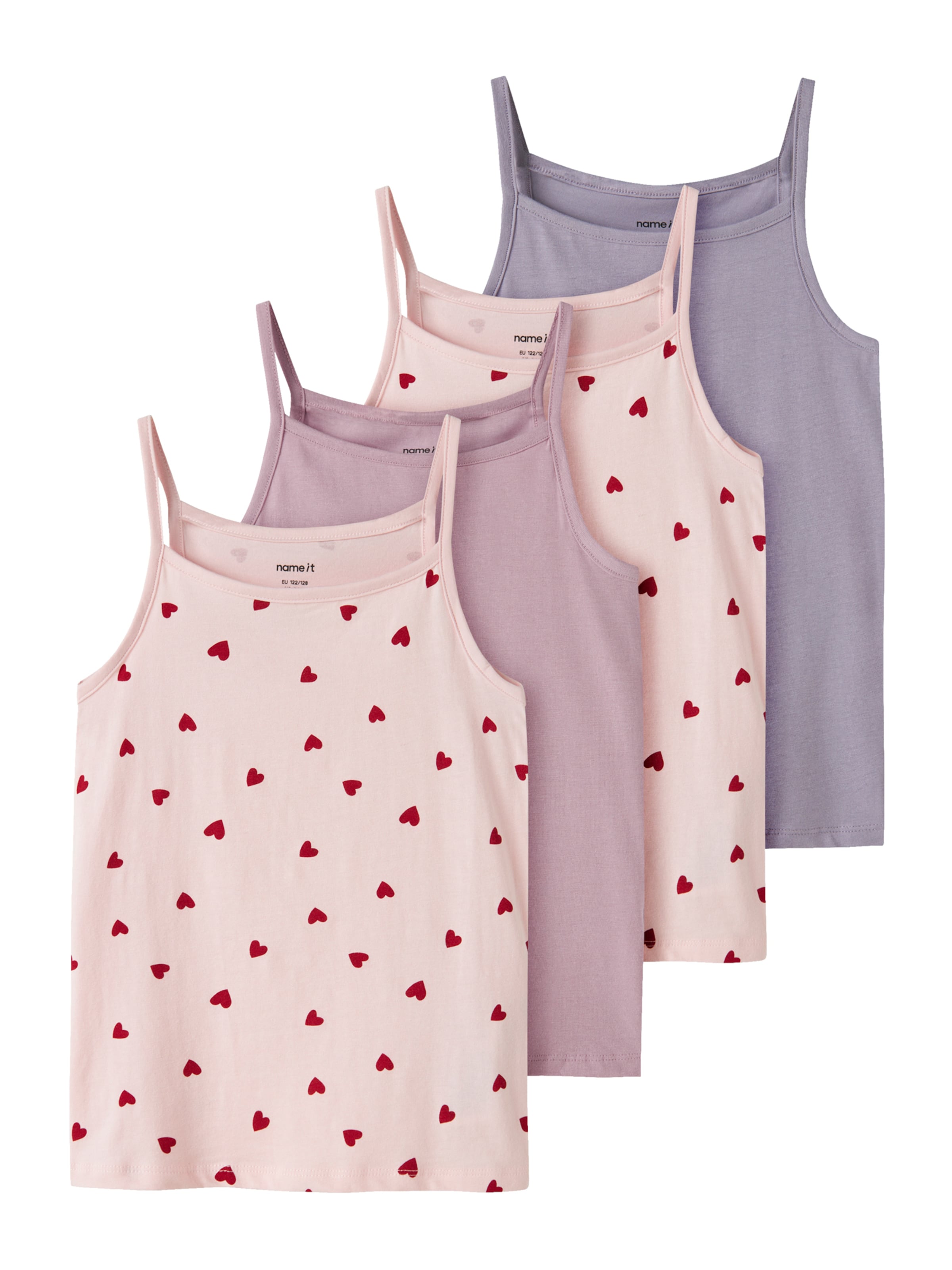 Maglietta intima di NAME IT in lilla: frontale