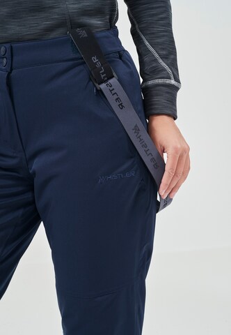 Whistler Regular Sports trousers 'YARRA' in Blue