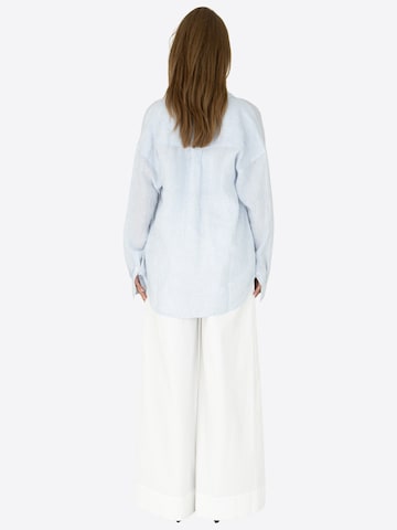 MSCW Wide Leg Hose 'Grazy'‌ in Weiß