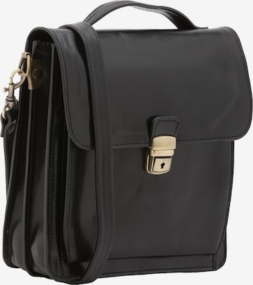 Borsa a tracolla di Viola Castellani in nero: frontale