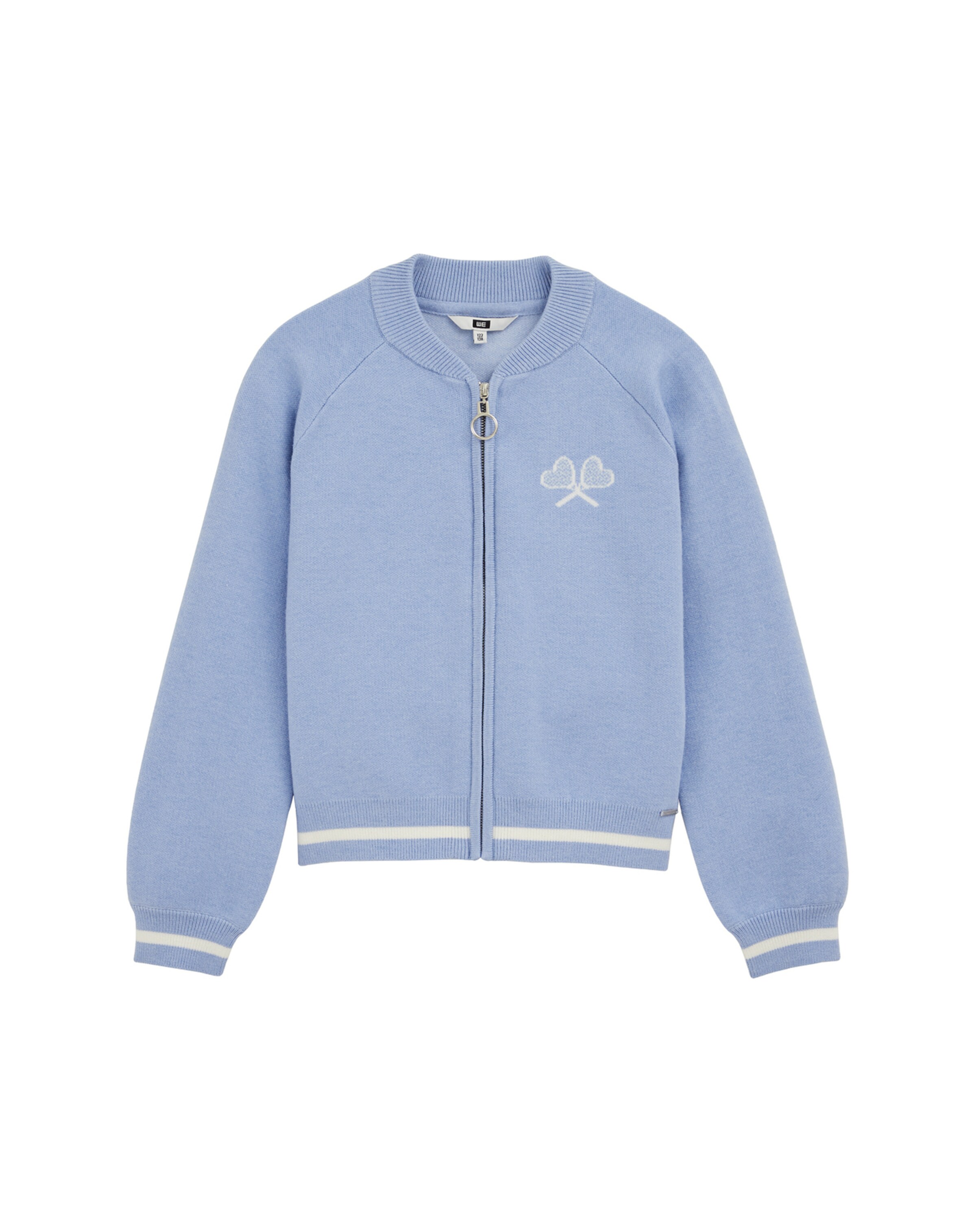 WE Fashion Övergångsjacka i blå: framsida