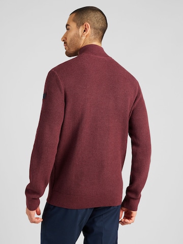 TOM TAILOR - Pullover em vermelho