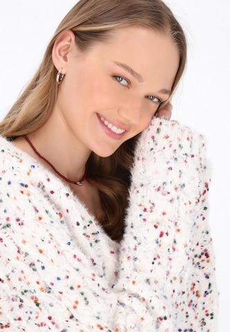 MYMO Knit cardigan in White